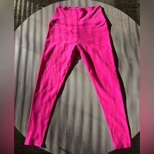 Beyond Yoga Women's Spacedye Caught In The Midi High Waisted Legging Pink (N118)